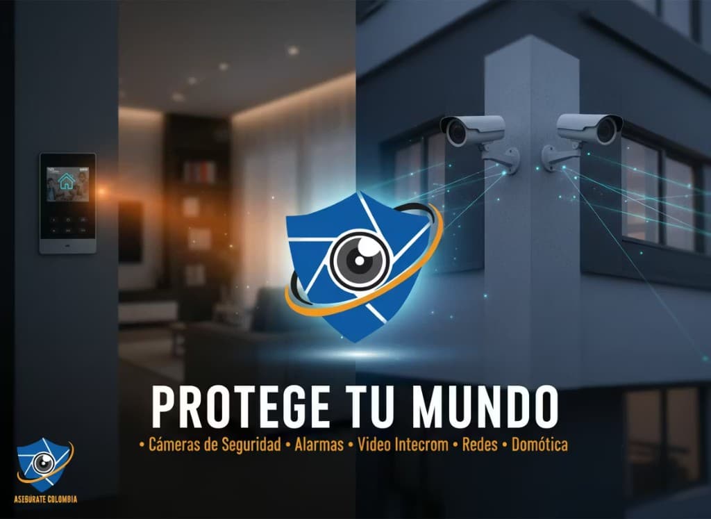 Asegúrate Colombia: cámaras de seguridad, domótica y videovigilancia para hogar y empresa