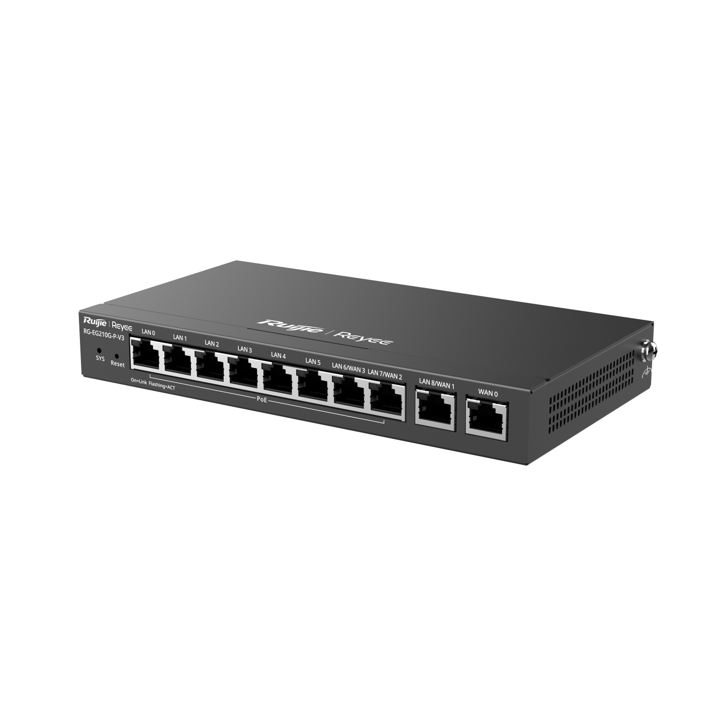 ROUTER BALANCEADOR 10 PUERTOS GIGABIT POE