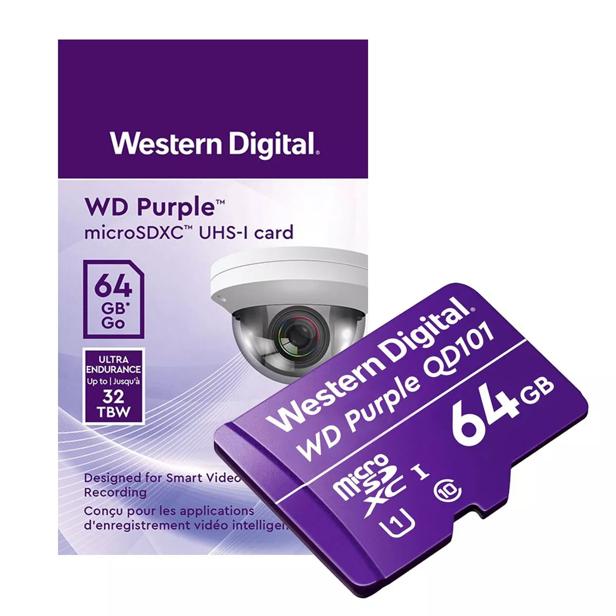 MICROSD 64GB PURPLE